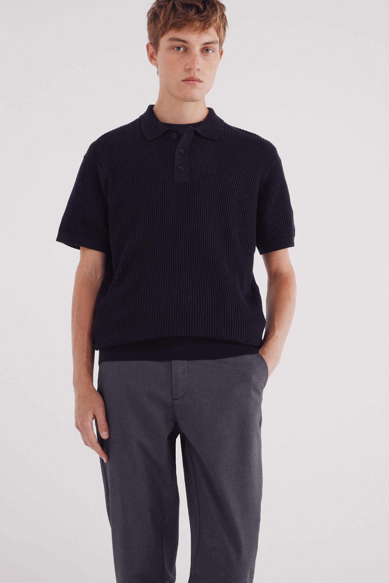 Springfield Pantal&oacute;n chino vestir confort slim fit gris