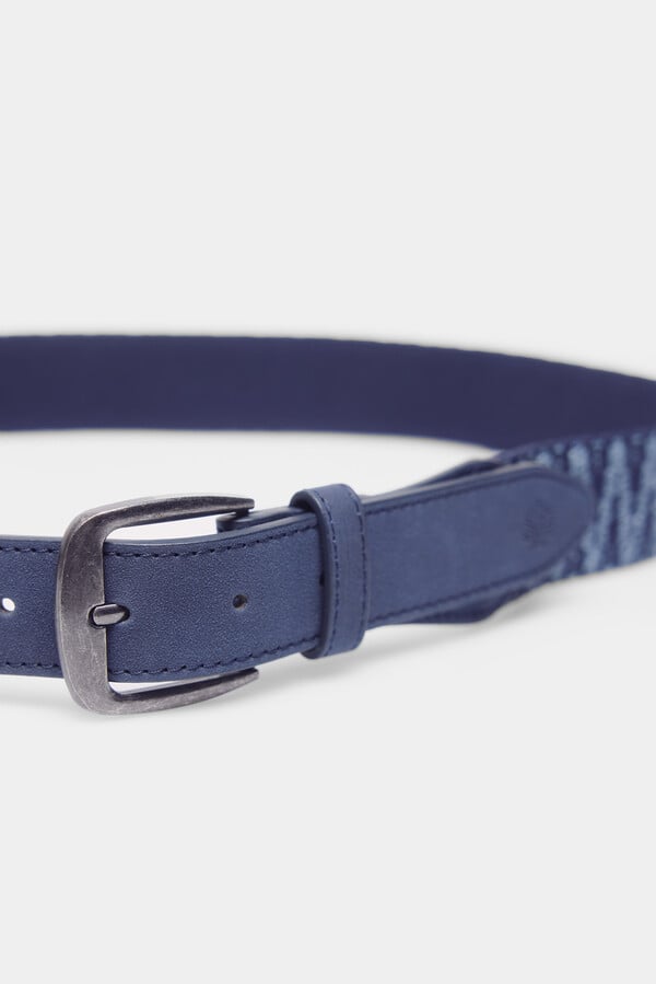 Springfield Cinturón elástico azul