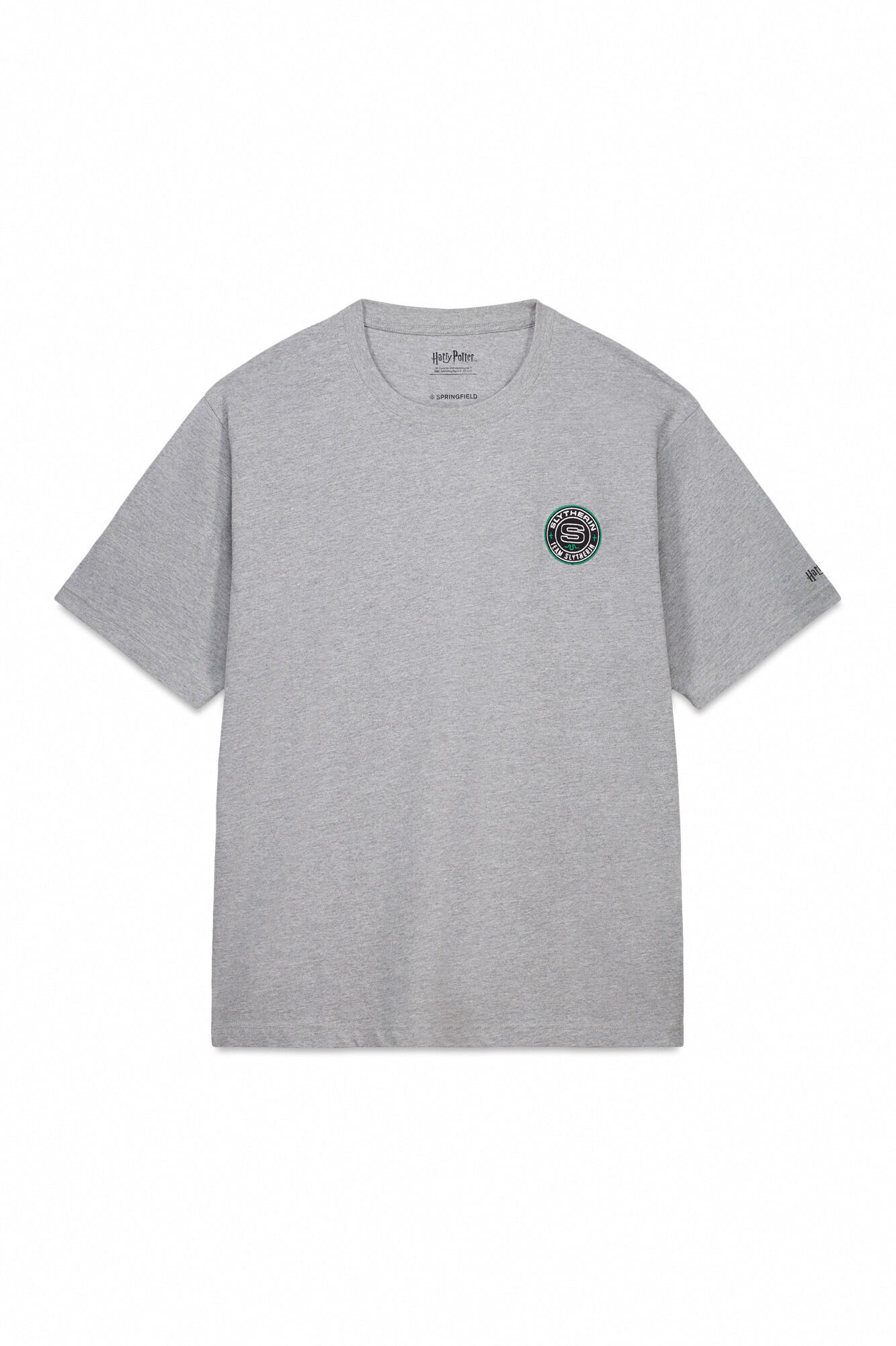 Springfield Camiseta Slytherin gris