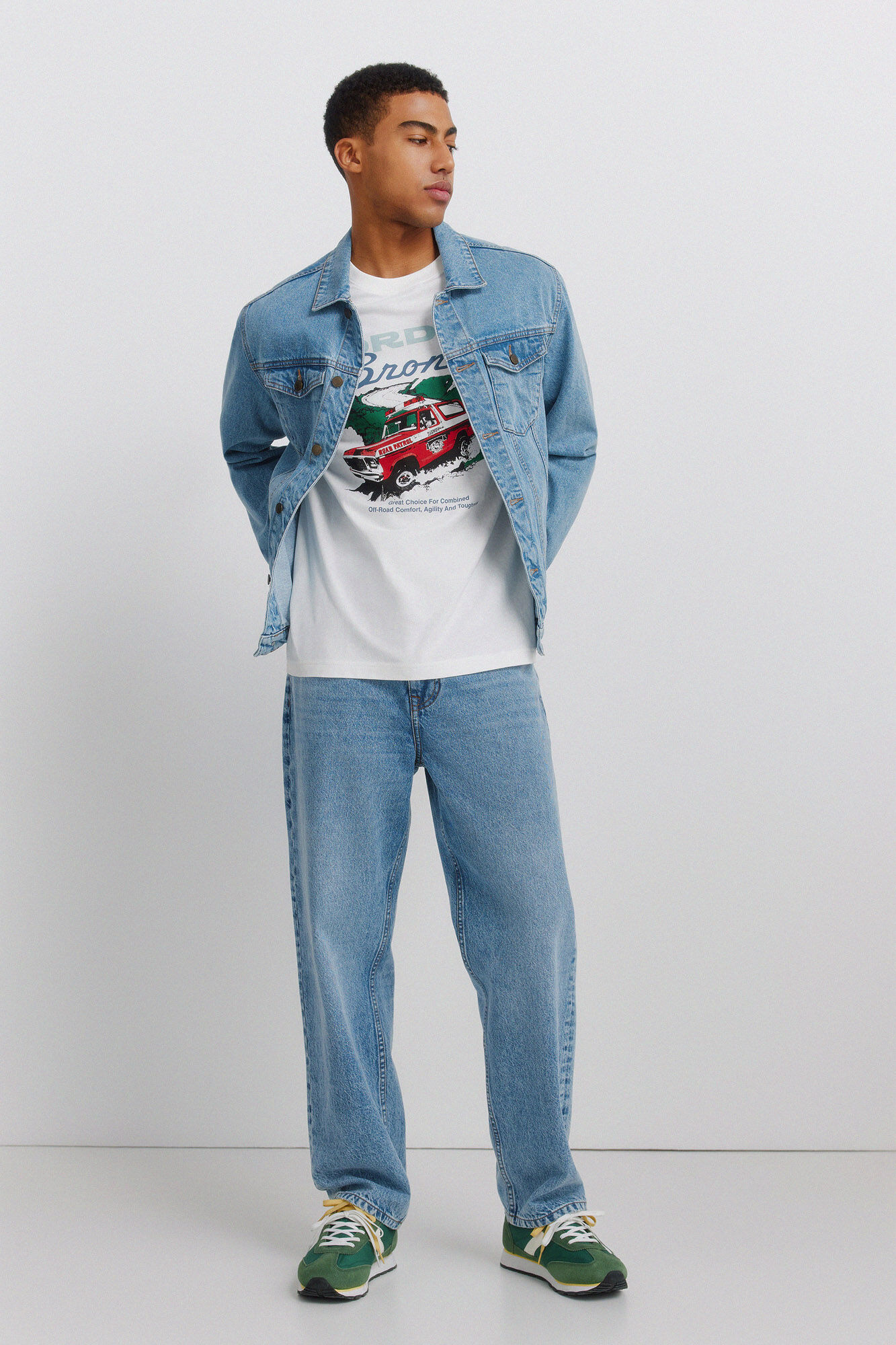 Springfield Playera Ford Bronco 1980 natural