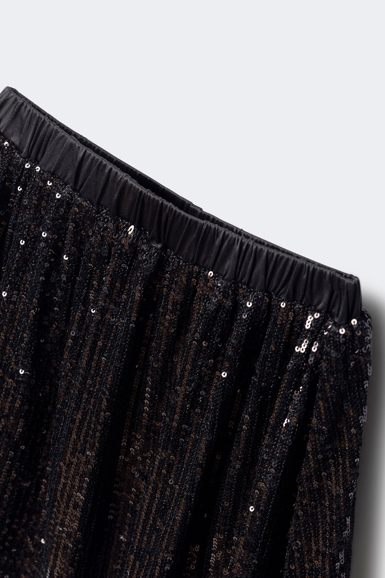 Springfield Kids Falda de lentejuelas de ni&ntilde;a negro