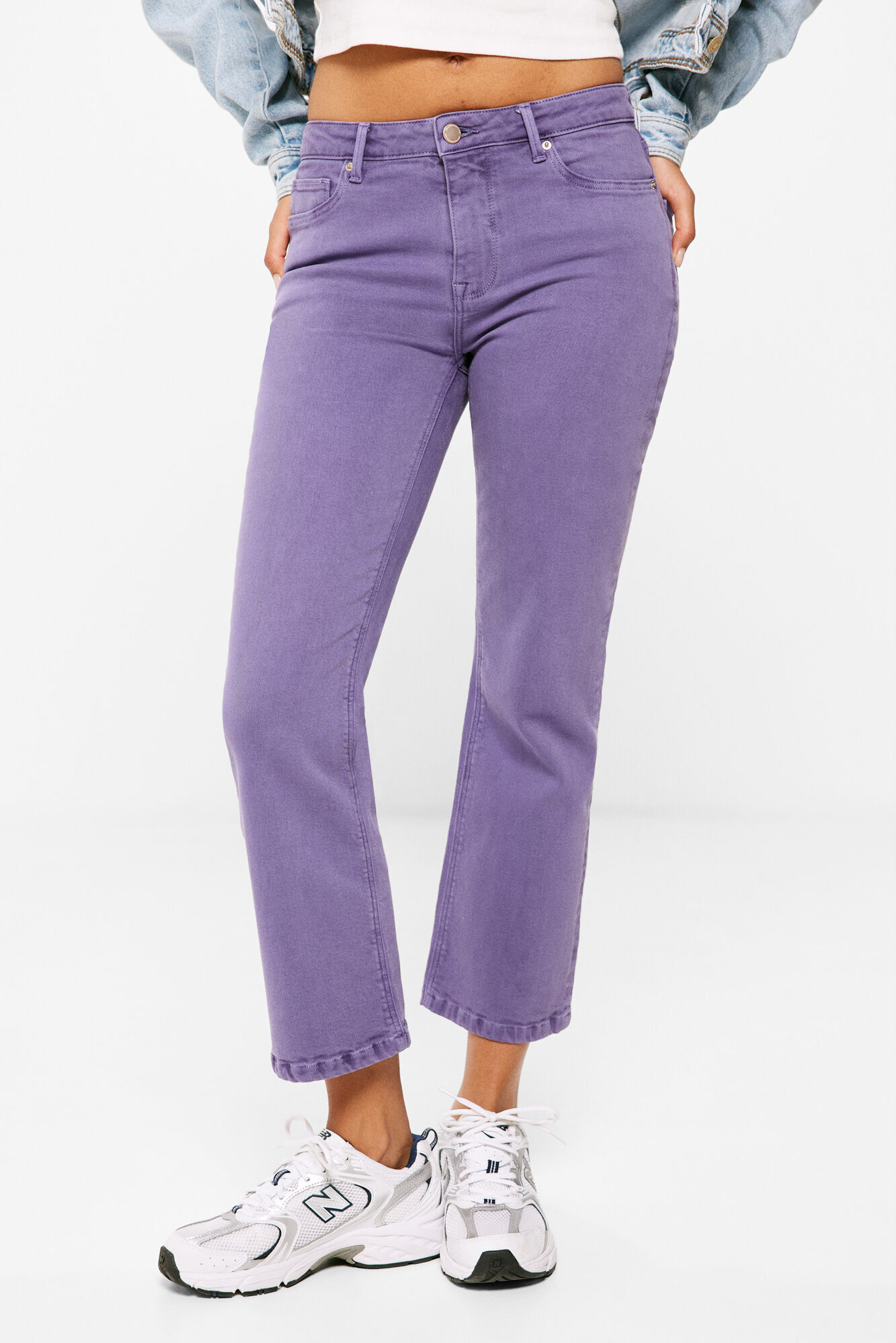 Springfield Jeans Kick Flare Lavado Sostenible estampado