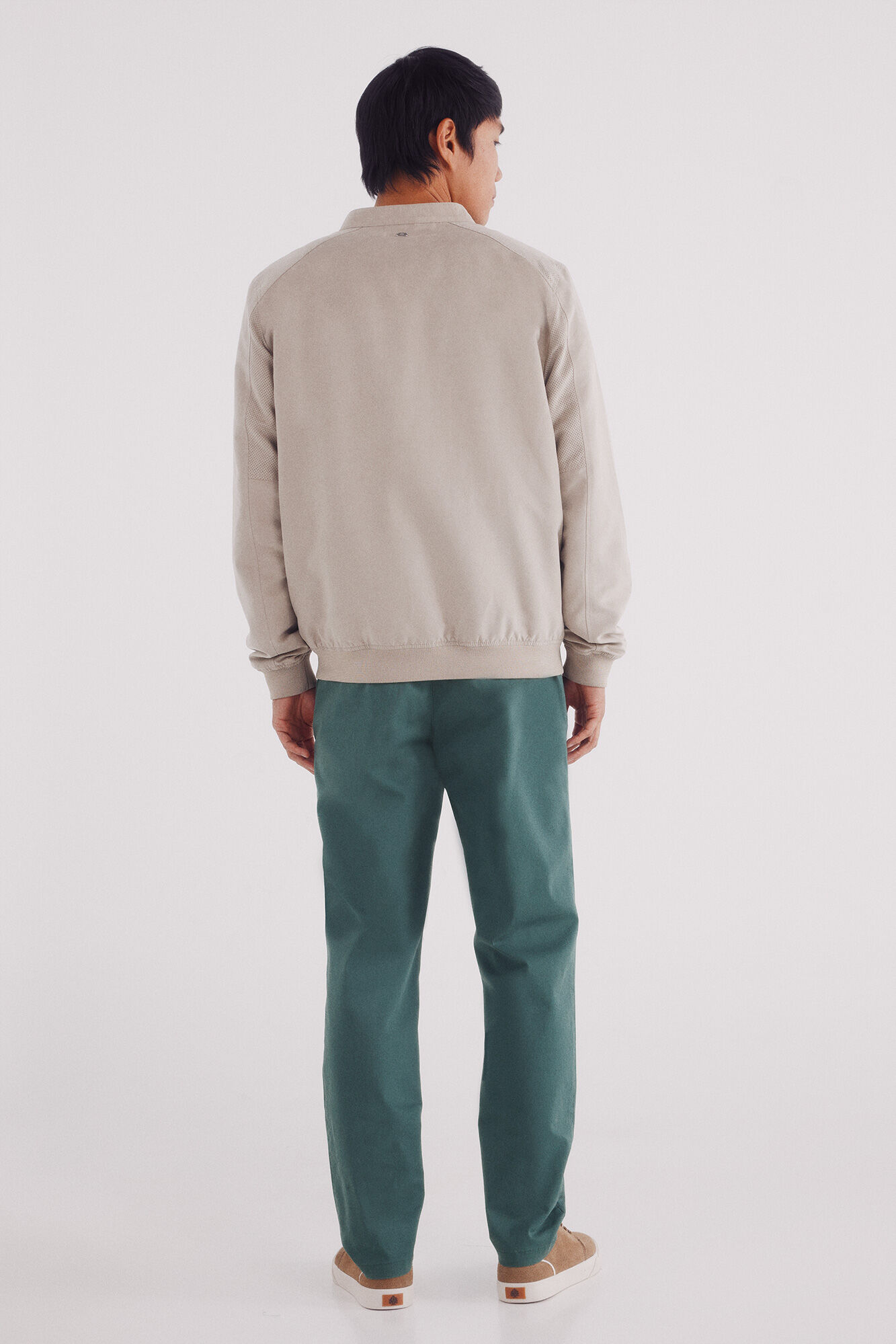 Springfield Pantal&oacute;n chino ligero slim fit caza oscuro