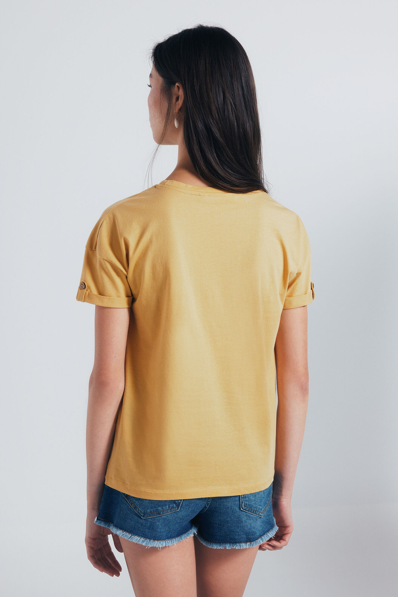 Springfield Playera gr&aacute;fica tropical estampado