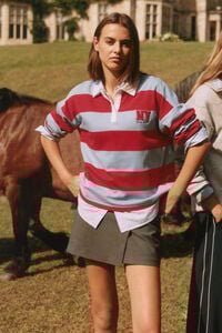 Springfield Polo rayas detalle bordado