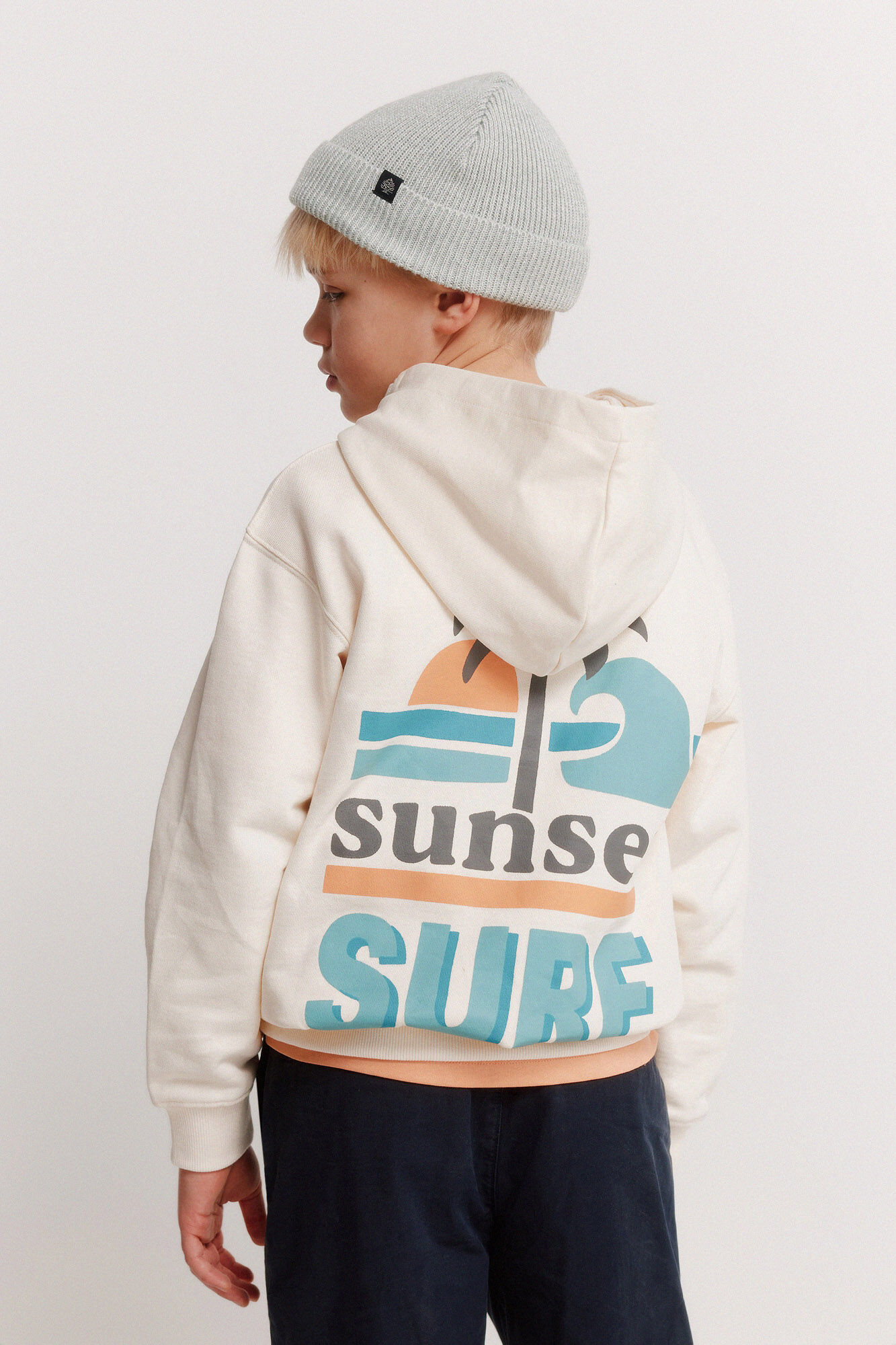 Springfield Kids Sudadera sunset ni&ntilde;o blanco
