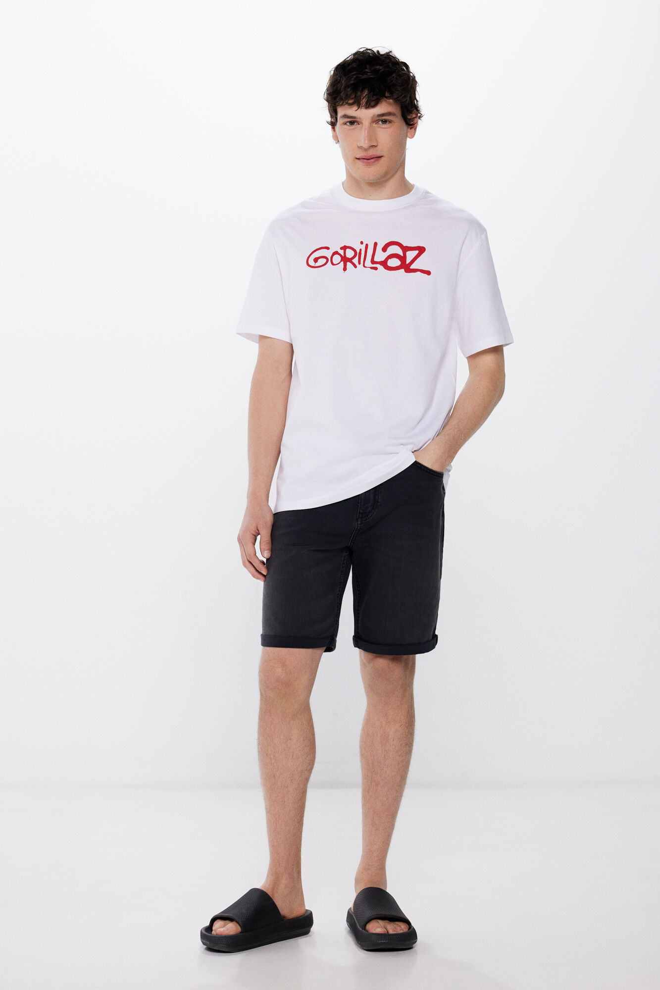 Springfield Playera Gorillaz Faces natural