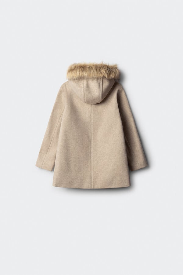 Springfield Kids Gabardina de tela para niñas beige