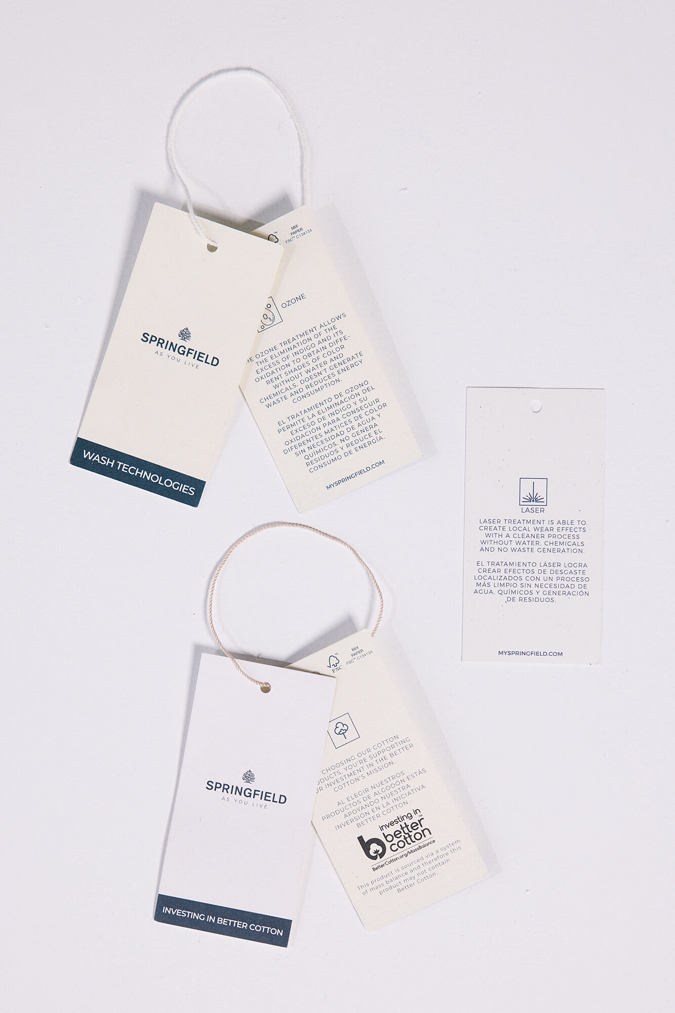 Springfield Vaquero regular fit azul