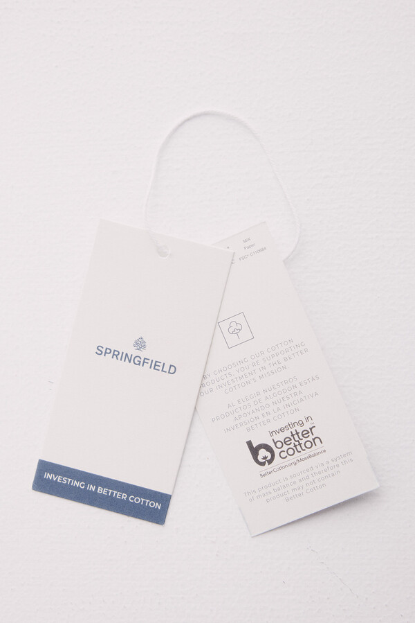 Springfield Playera "Mafalda" gris