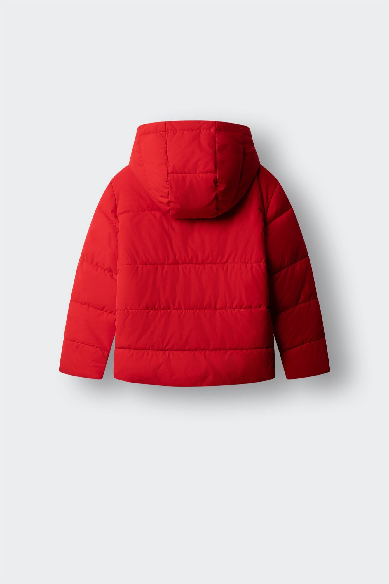 Springfield Kids Chamarra acolchada puffa parche ni&ntilde;o rojo