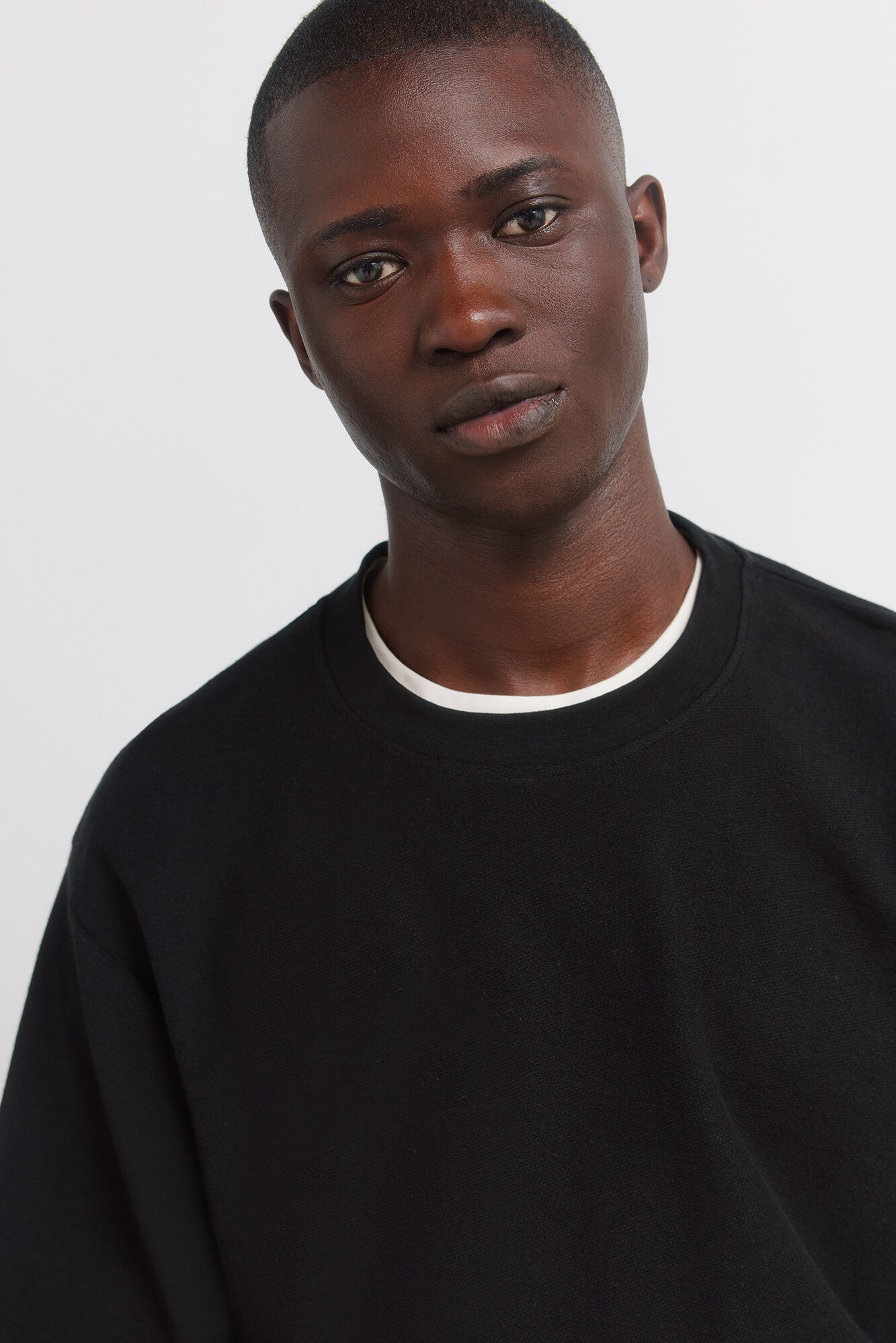 Springfield Playera textura negro