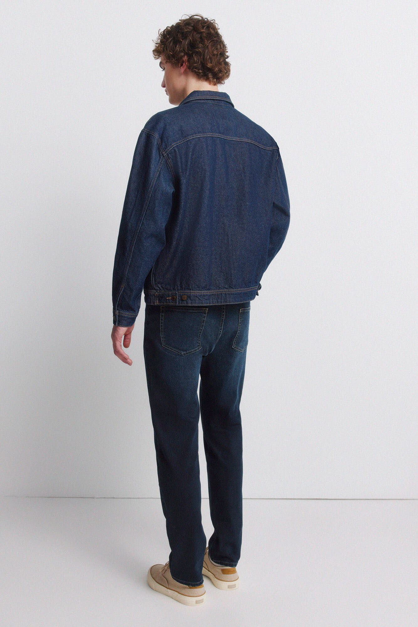 Springfield Jeans lavado oscuro slim fit marino