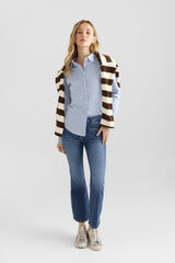 Springfield Jeans kick flare azul