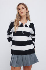 Springfield Bordado polo jersey marino