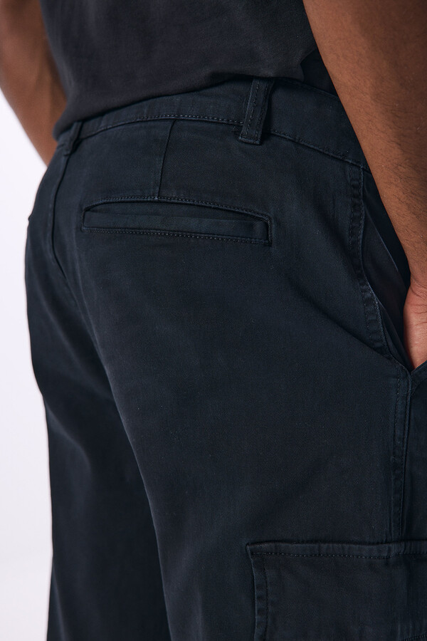 Springfield Pantalón cargo negro