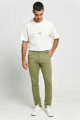Jack & Jones Pantal&oacute;n chino slim verde