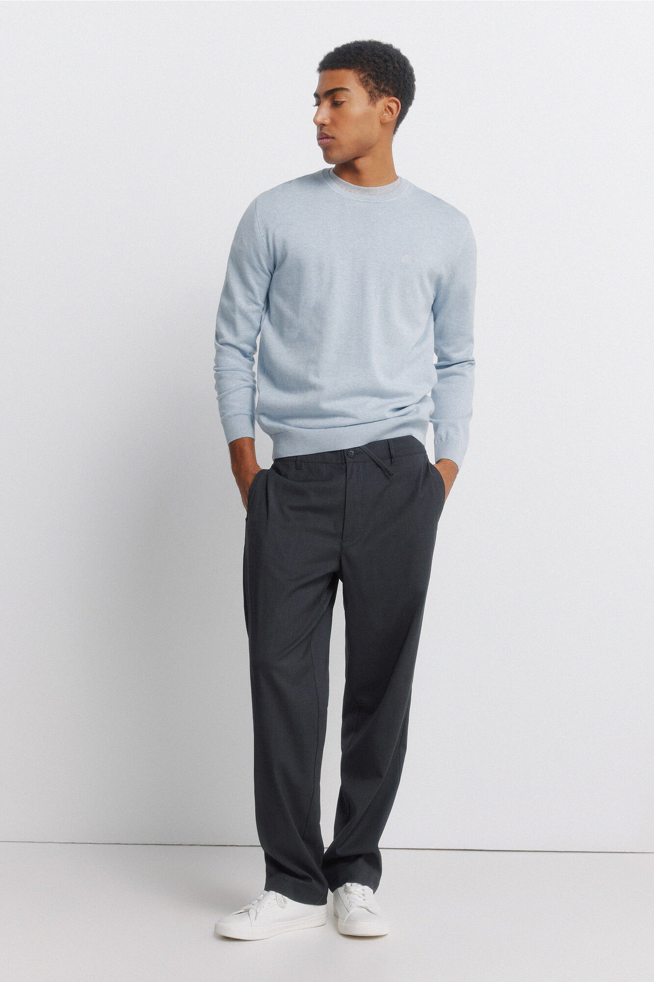 Springfield Su&eacute;ter b&aacute;sico con logo Springfield