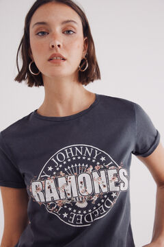 Springfield Playera "Ramones" gris