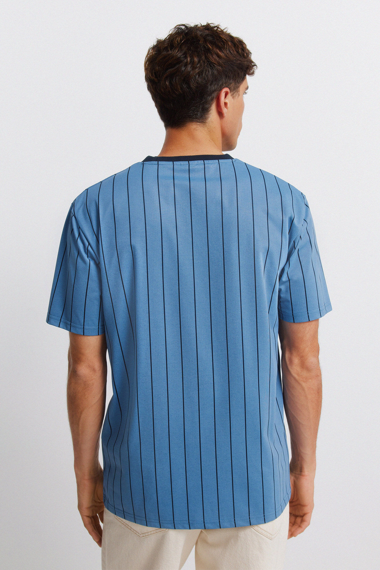 Springfield Playera de f&uacute;tbol Ohlal&aacute; azul