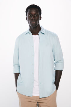 Springfield Camisa estructura verde