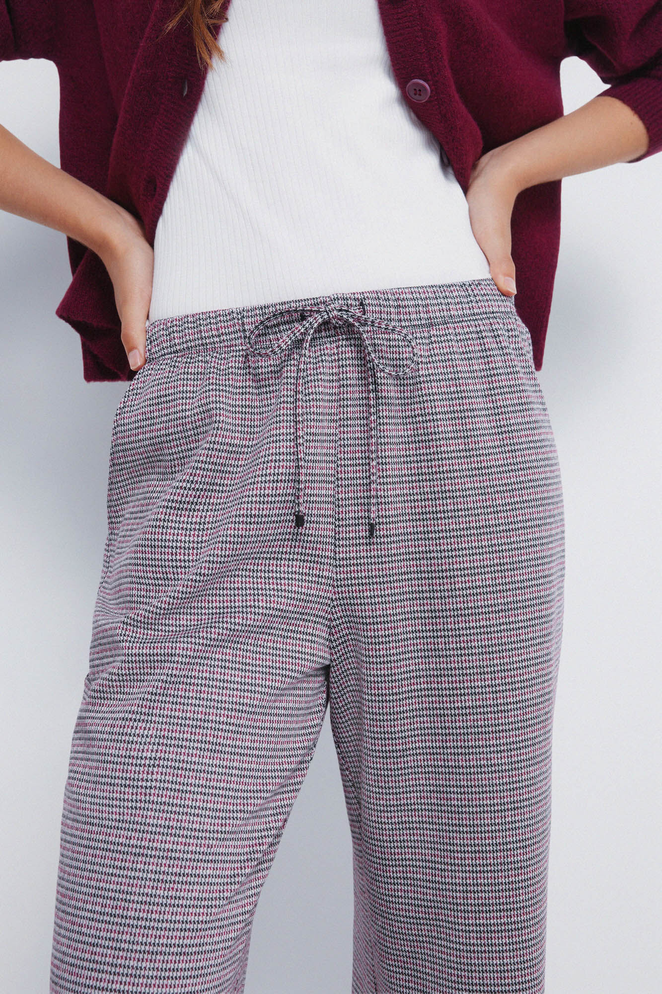 Springfield Pantalones de jogger de pierna ancha