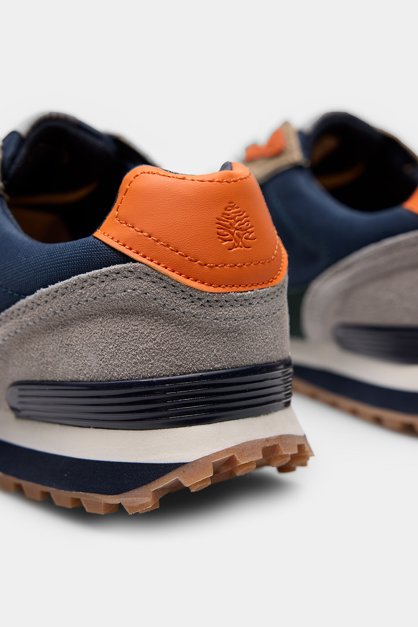 Springfield Zapatilla deportiva piel multicolor gris