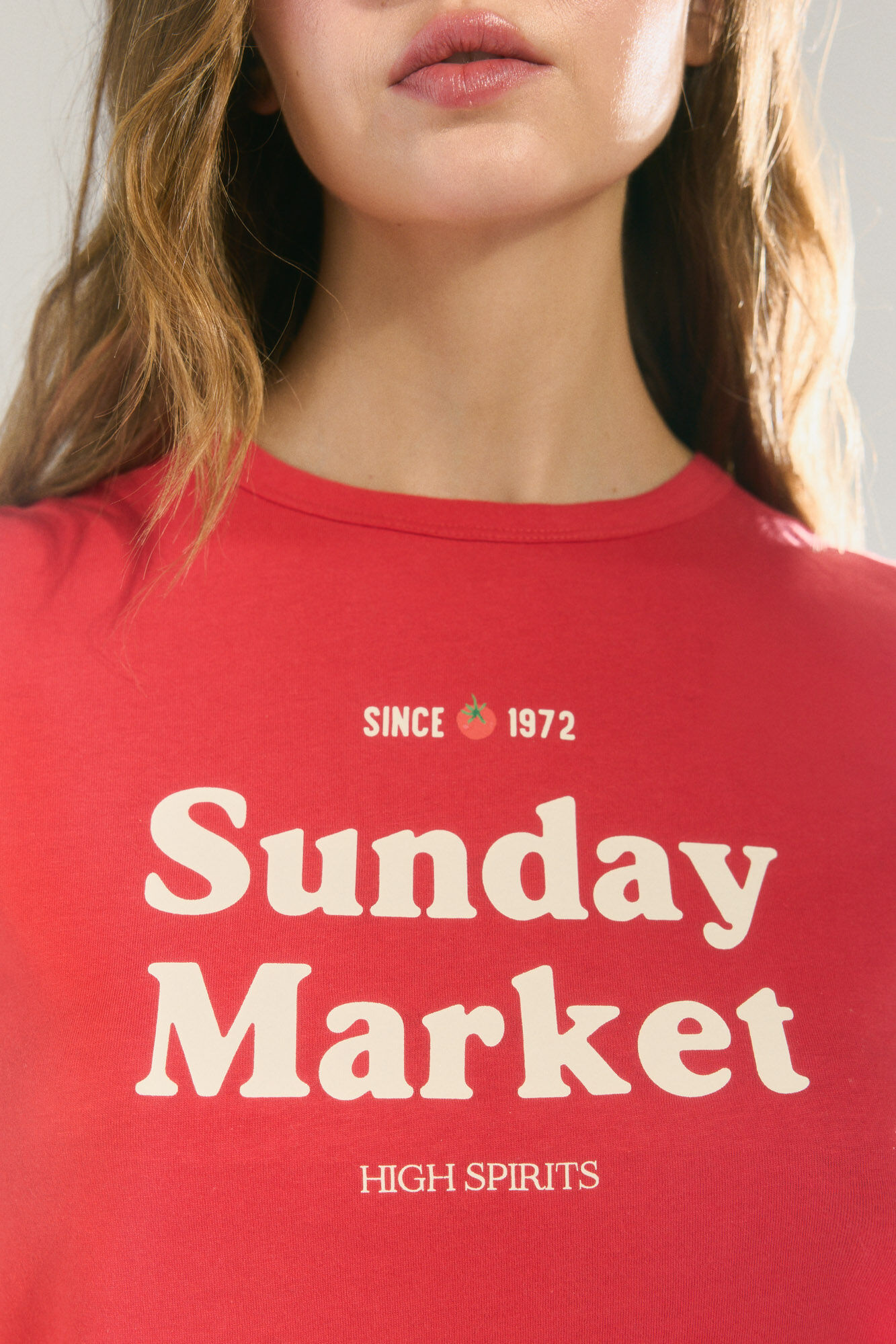 High Spirits Camisa Rouge rojo