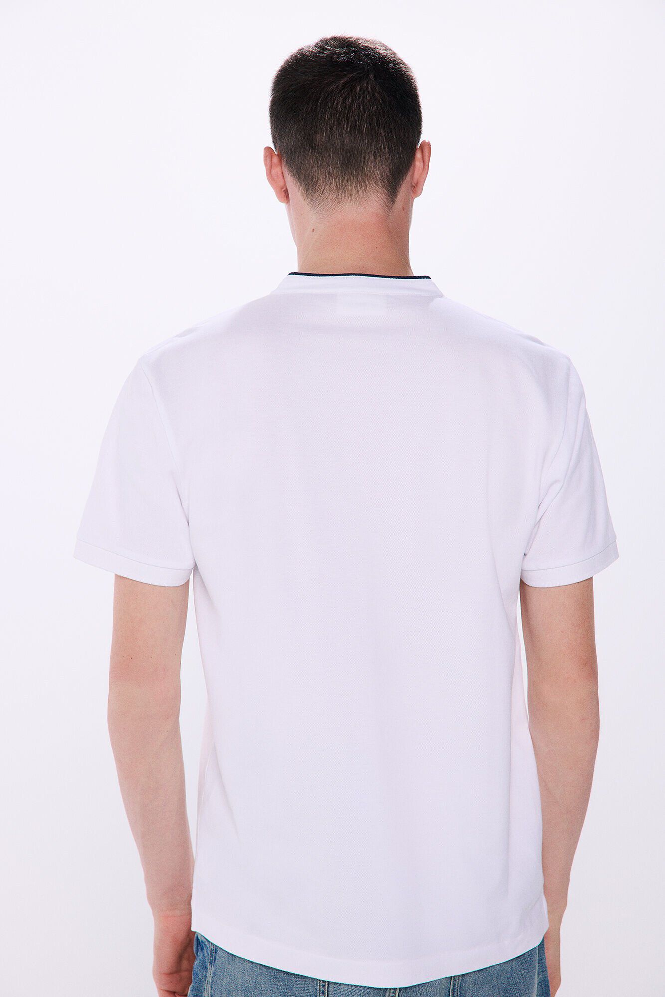 Springfield Polo  piqu&eacute; cuello mao regular fit natural