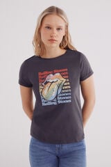 Springfield Playera "The Rolling Stones" gris