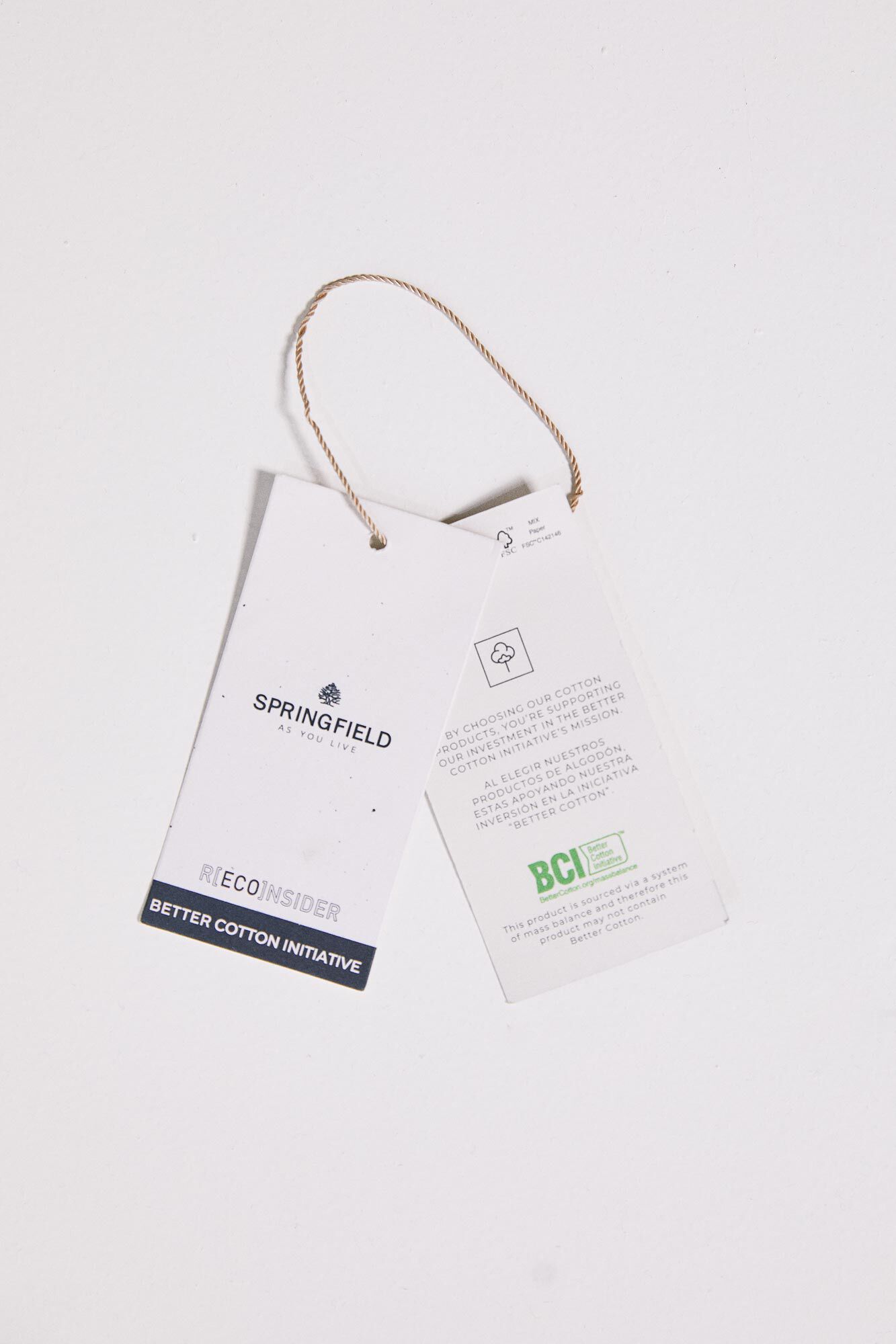 Springfield Sudadera "Don&acute;t look back" marino