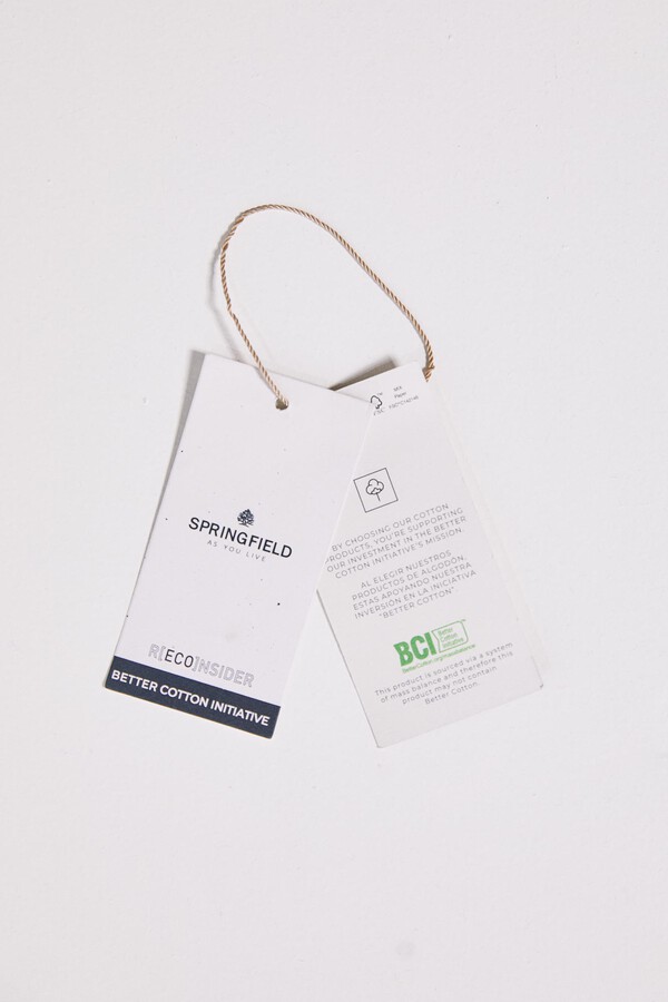 Springfield Sudadera "Don´t look back" marino