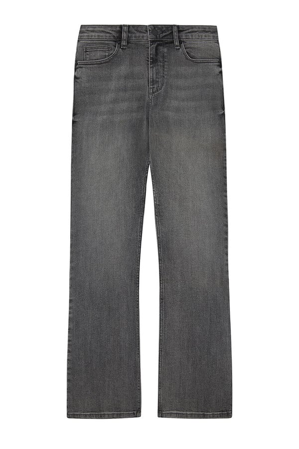 Springfield Jeans Kick Flare Lavado Sostenible gris oscuro