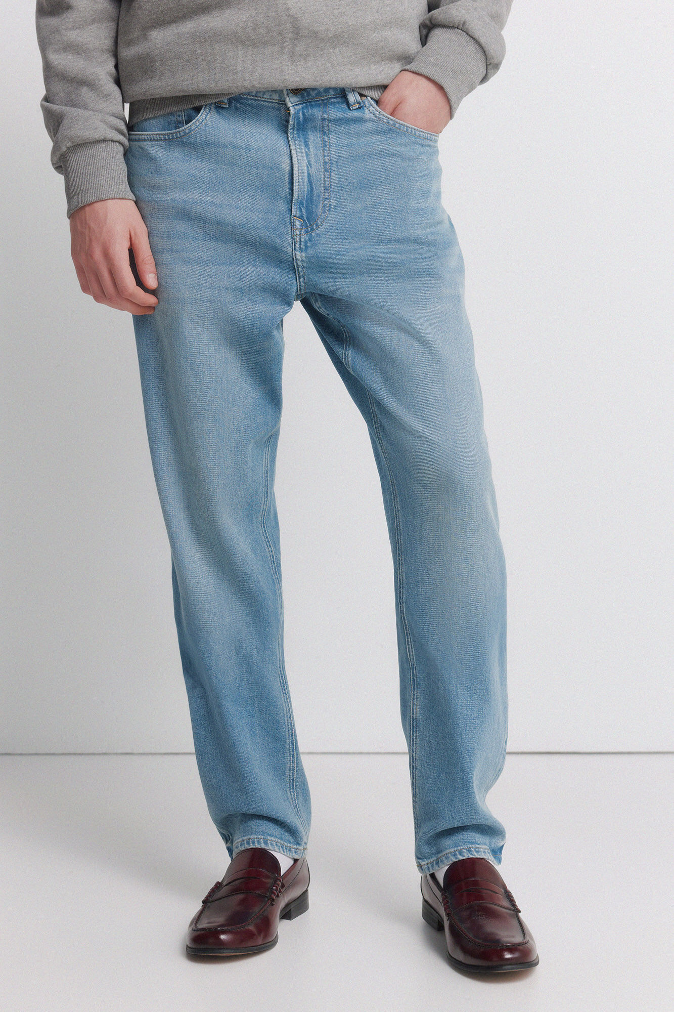 Springfield Jeans lavado medio claro regular fit