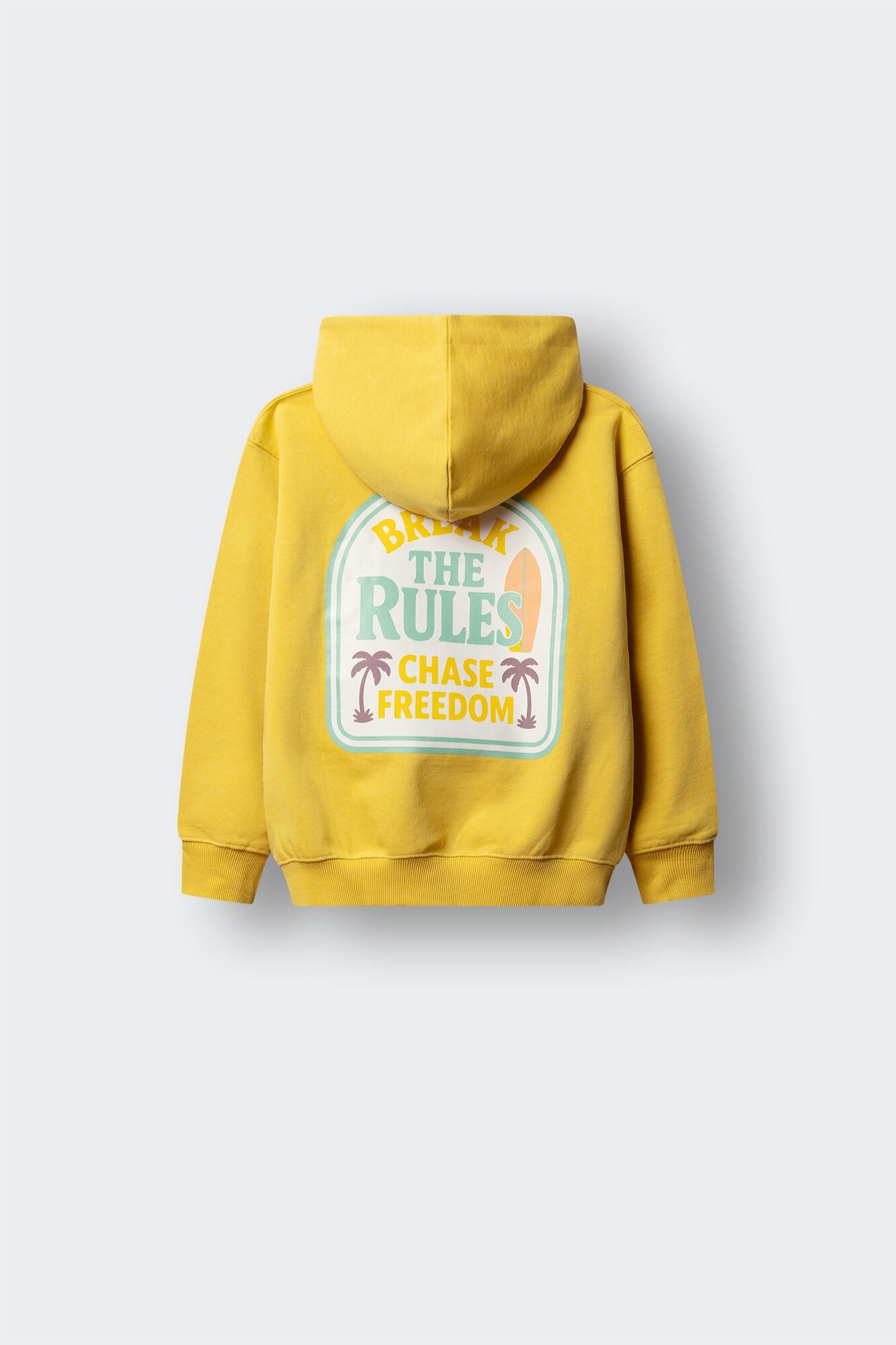 Springfield Kids Sudadera break the rules para ni&ntilde;o amarillo