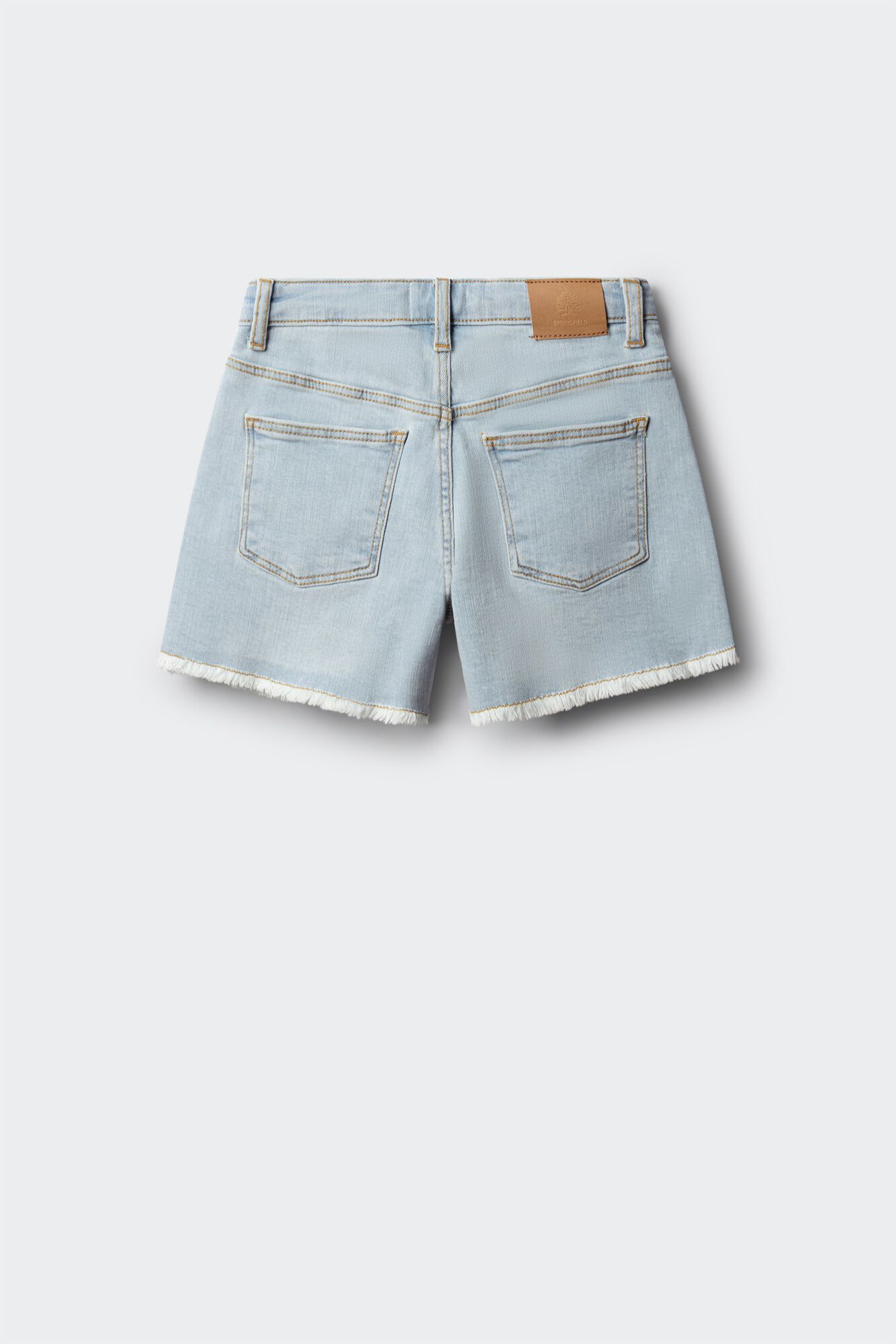Springfield Kids Short de mezclilla b&aacute;sico para ni&ntilde;a