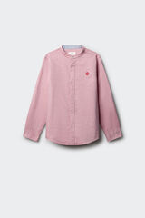 Springfield Kids Camisa trevi cuello mao ni&ntilde;o rojo