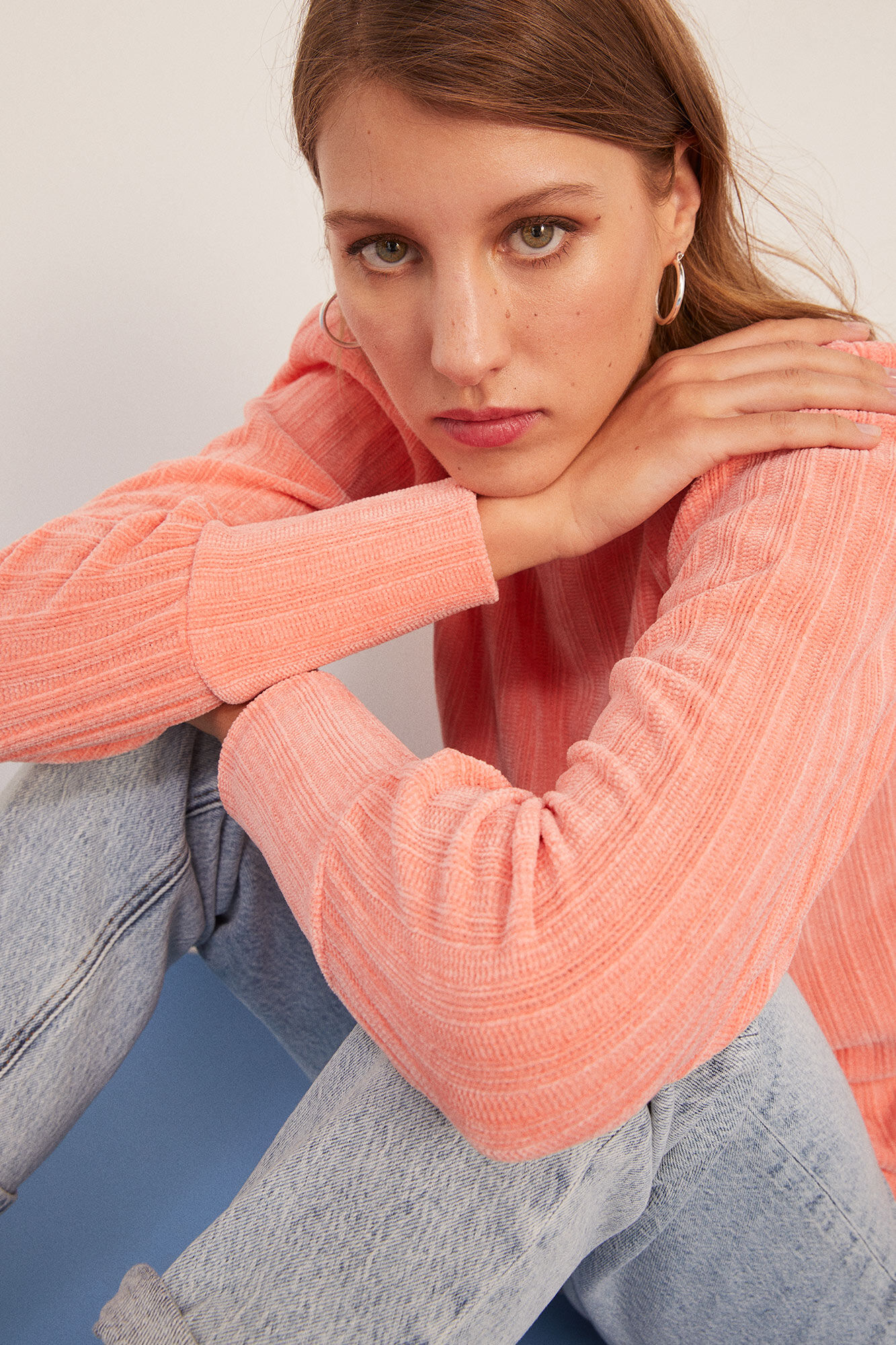 Springfield Playera Chenilla estampado