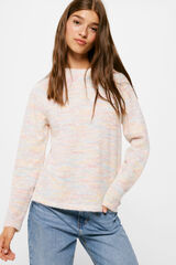 Springfield Playera Chenilla Botones Puño rojo
