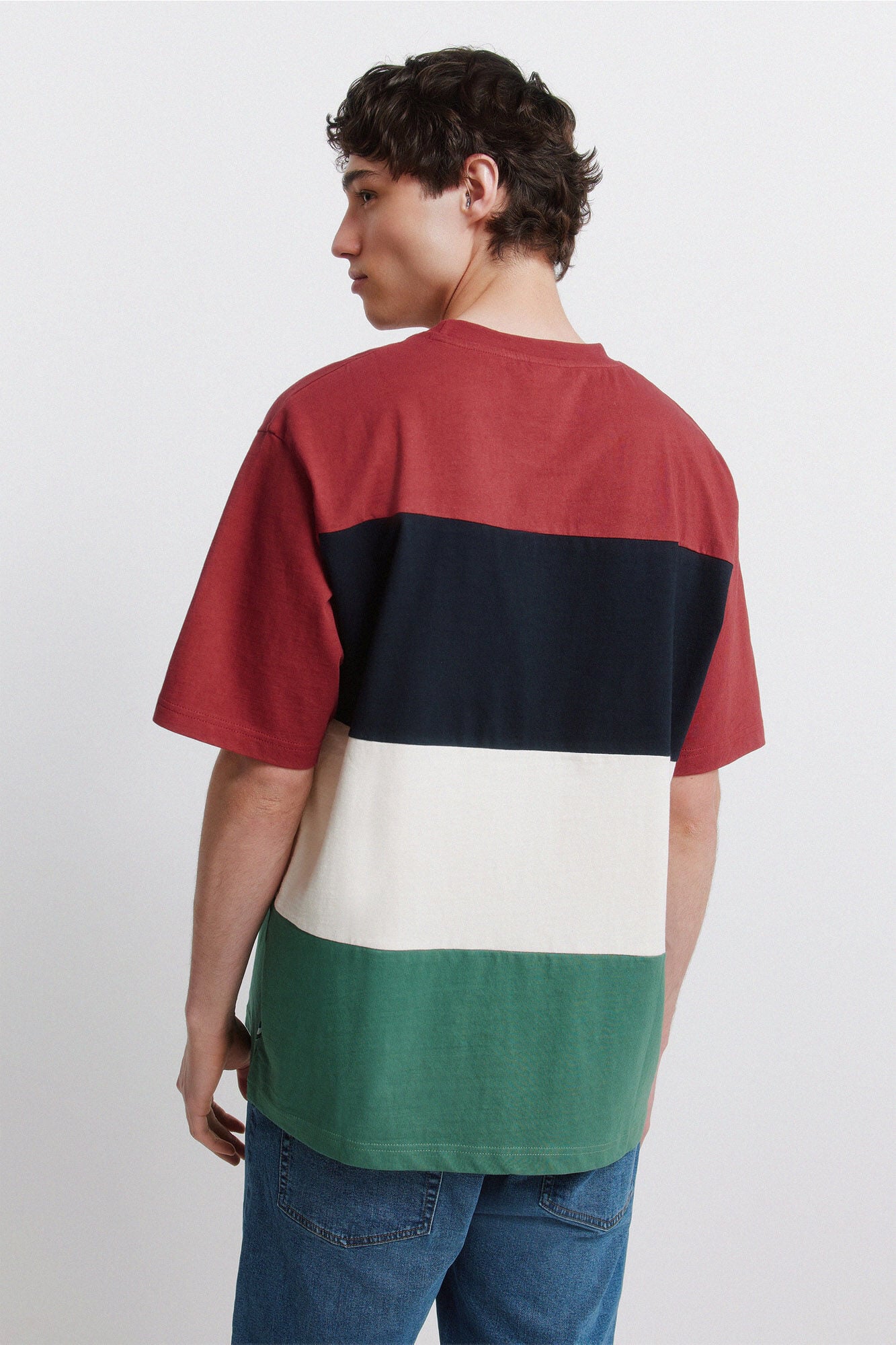 Springfield Playera sencilla 09 rojo