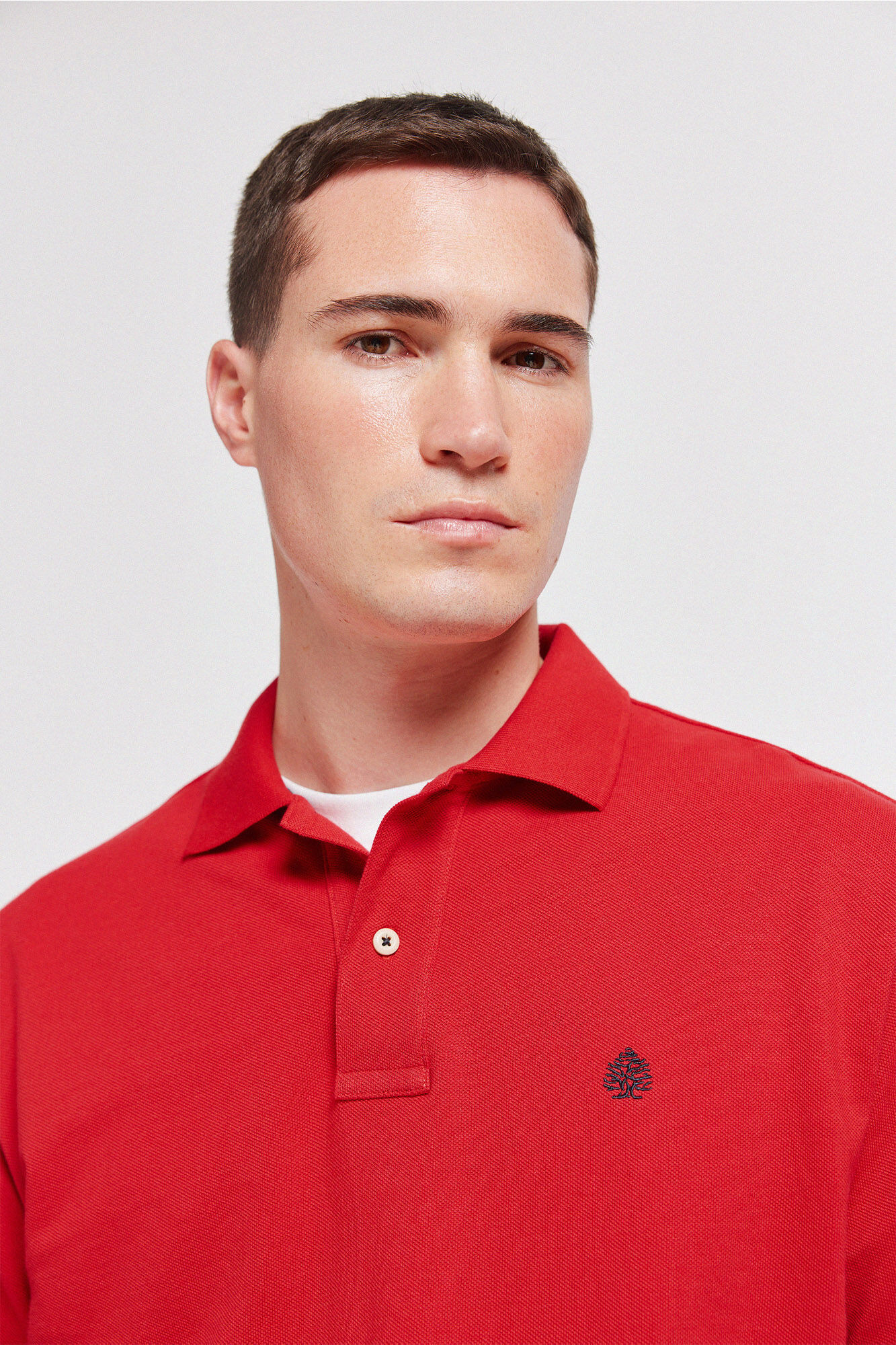 Springfield Polo b&aacute;sico regular fit rojo