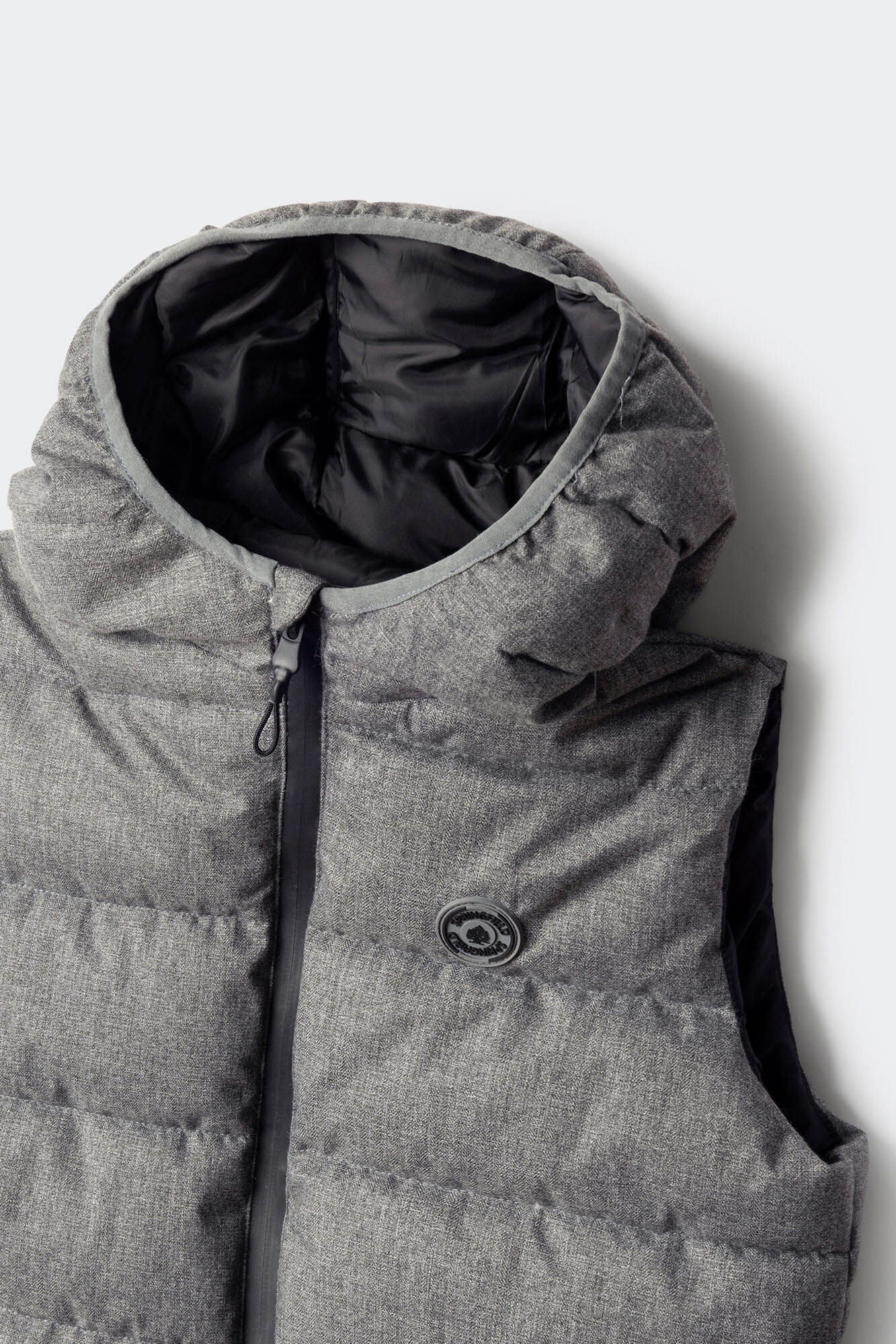 Springfield Kids Chaleco acolchado para ni&ntilde;os gris