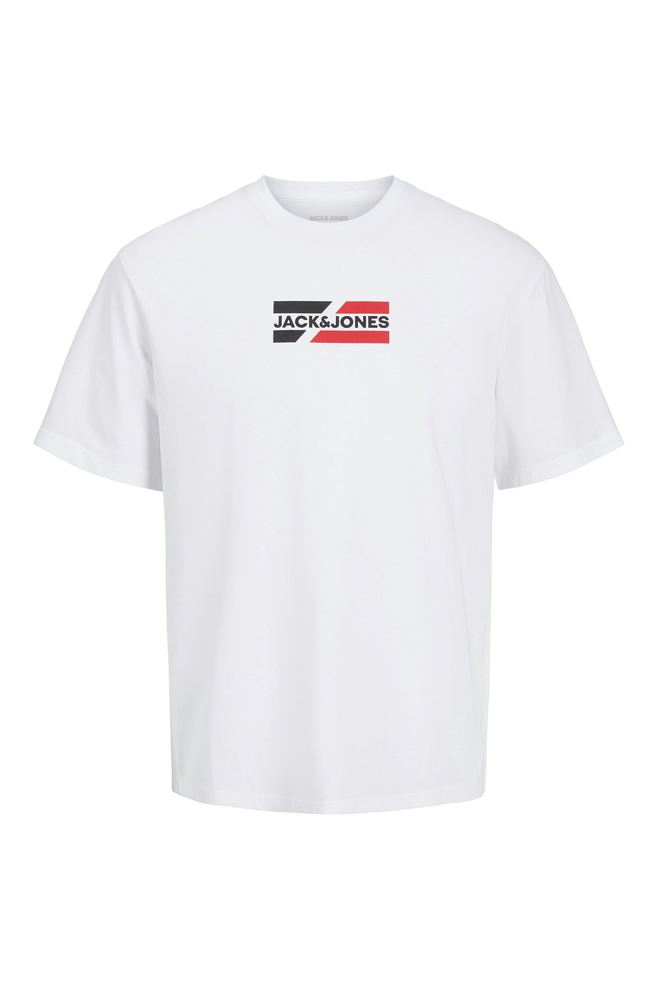 Jack & Jones Playera regular fit logo natural