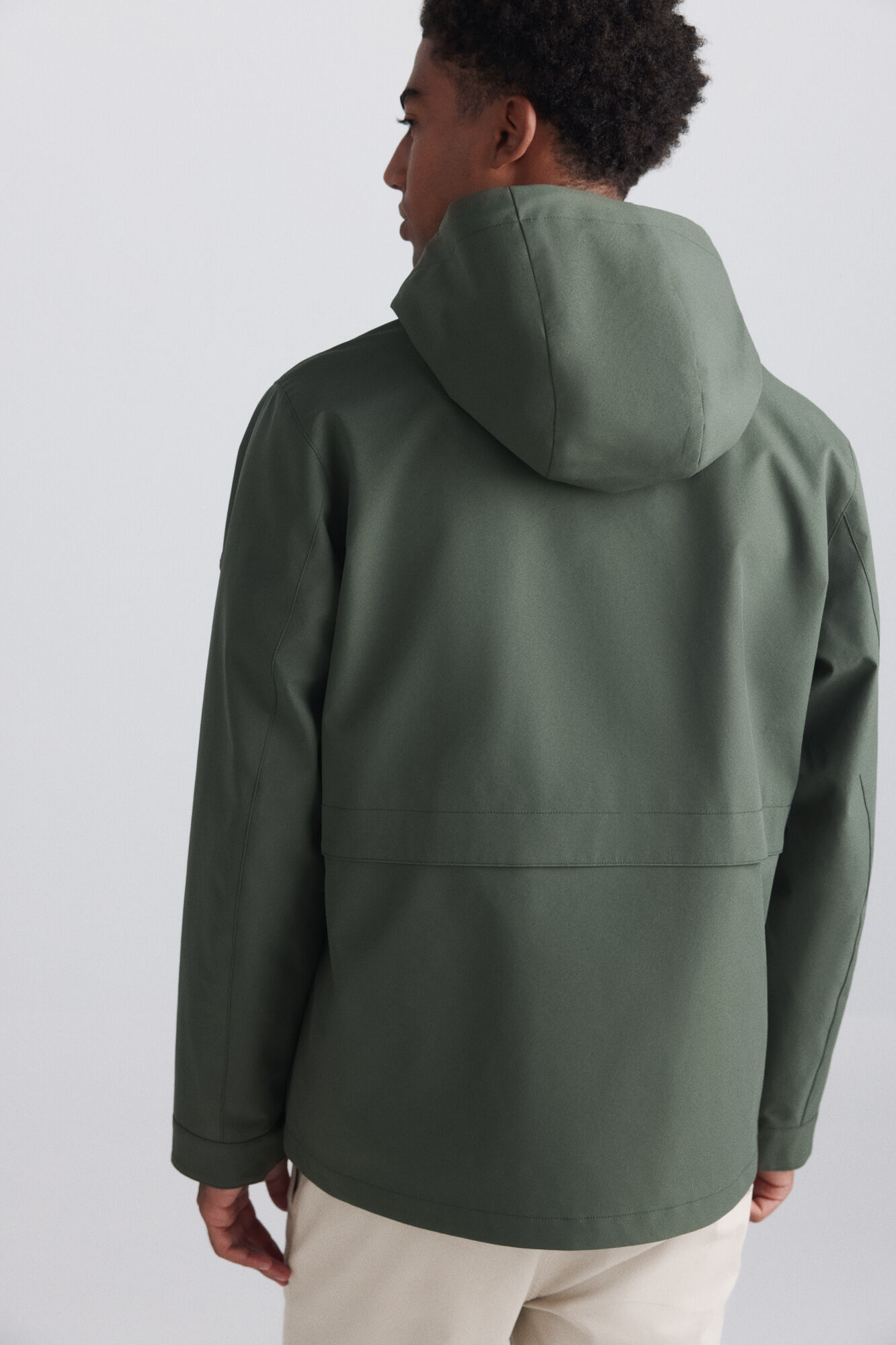 Springfield Parka t&eacute;cnica verde