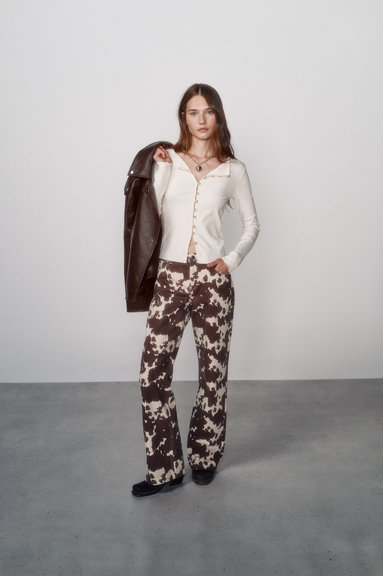 High Spirits Rebecca Check beige