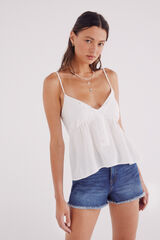 Springfield Top espejos marfil