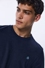 Springfield Playera manga larga peach azul