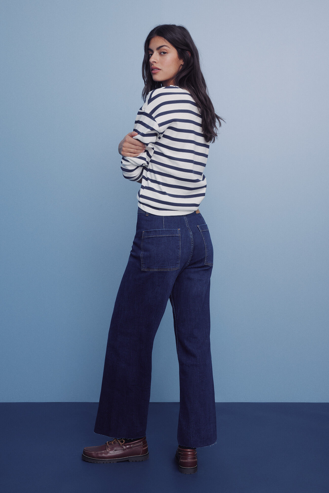 Springfield Jeans sailor azul