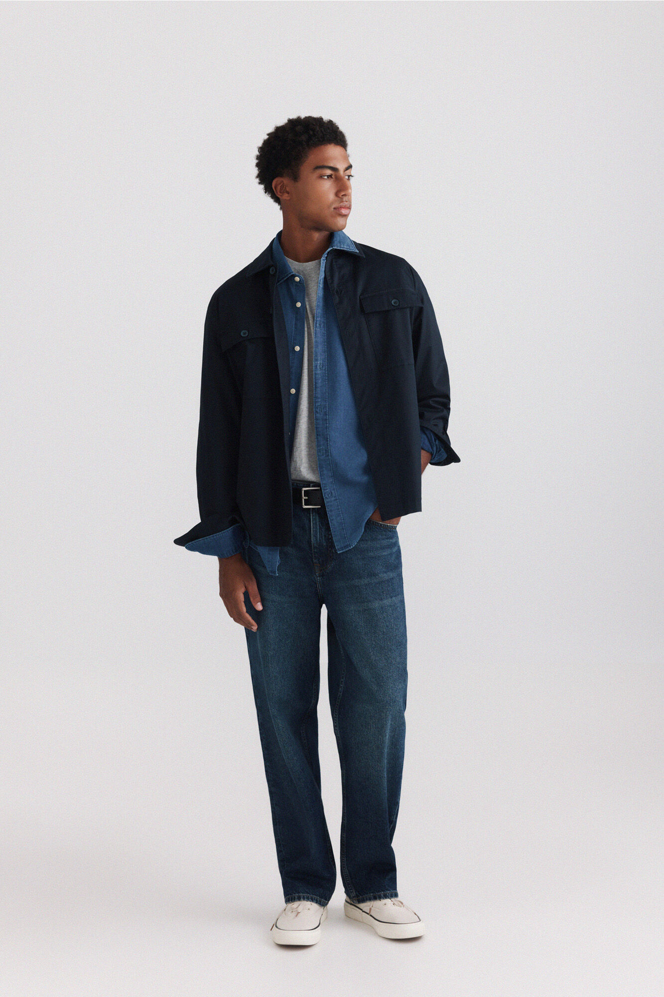 Springfield Sobrecamisa oversize fit