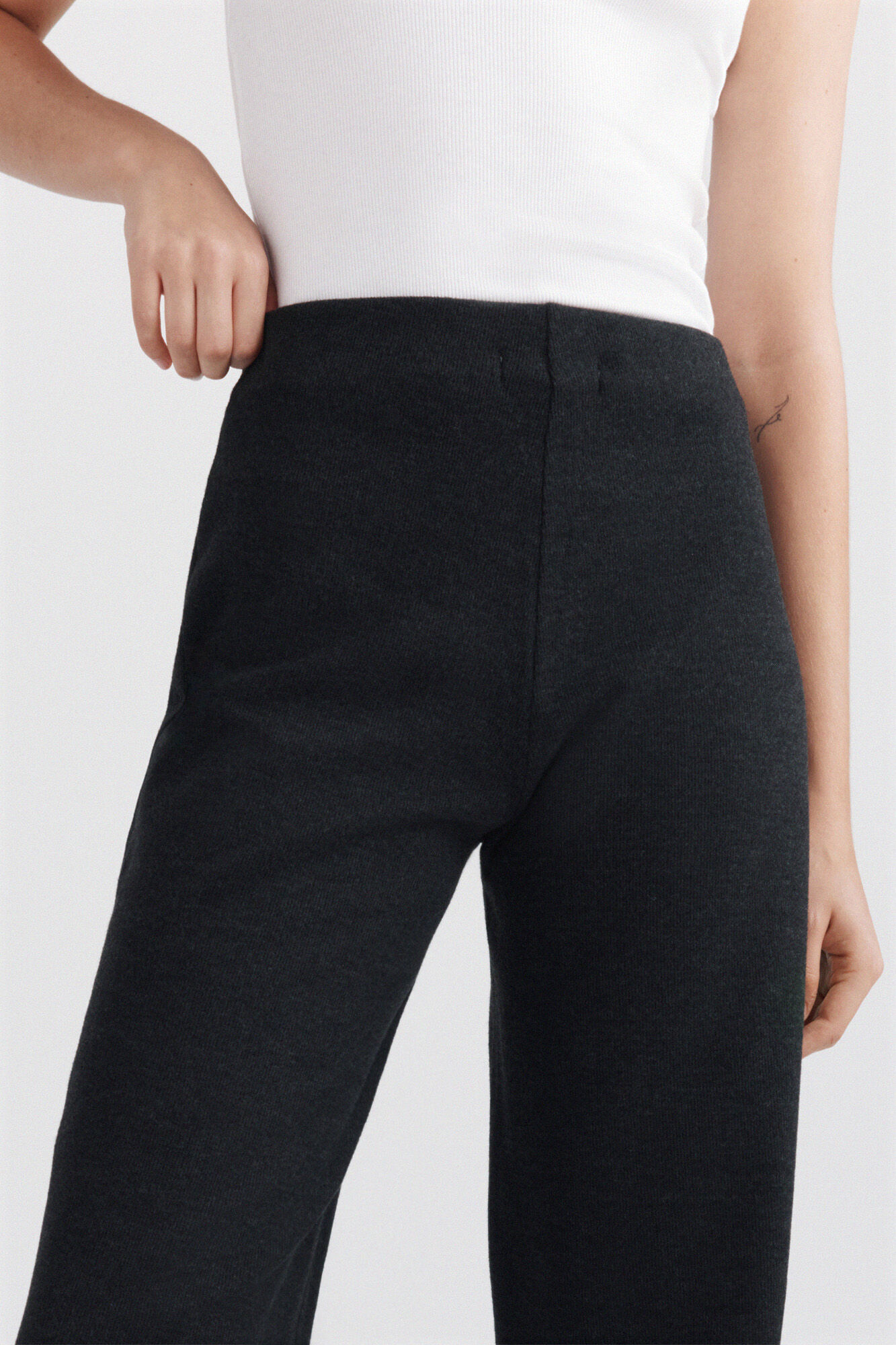 Springfield Pantal&oacute;n largo soft touch gris